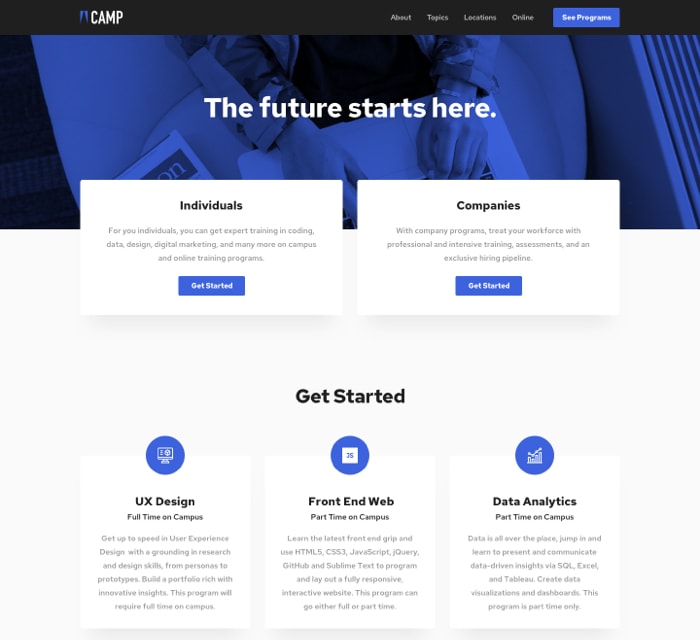 Image of project / article